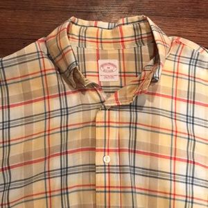 Brooks Brothers windowpane oxford